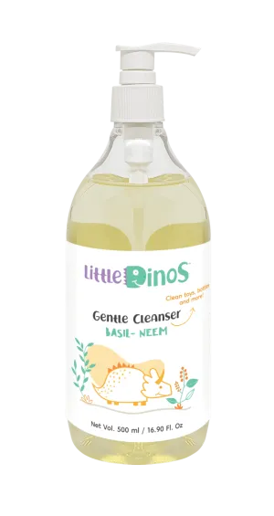 Little Dinos Gentle Bottle Cleanser- Basil Neem 500 ml