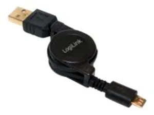 Logilink Usb Cable - Usb To Micro-Usb Type B - 75 Cm