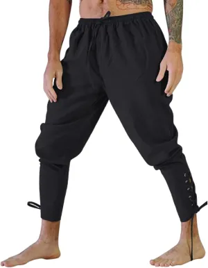 Mens Sweatpants with Pockets Outdoor Wearing Pants with Pockets Athletic Gym Workout Pants Solid Color Straight Pants