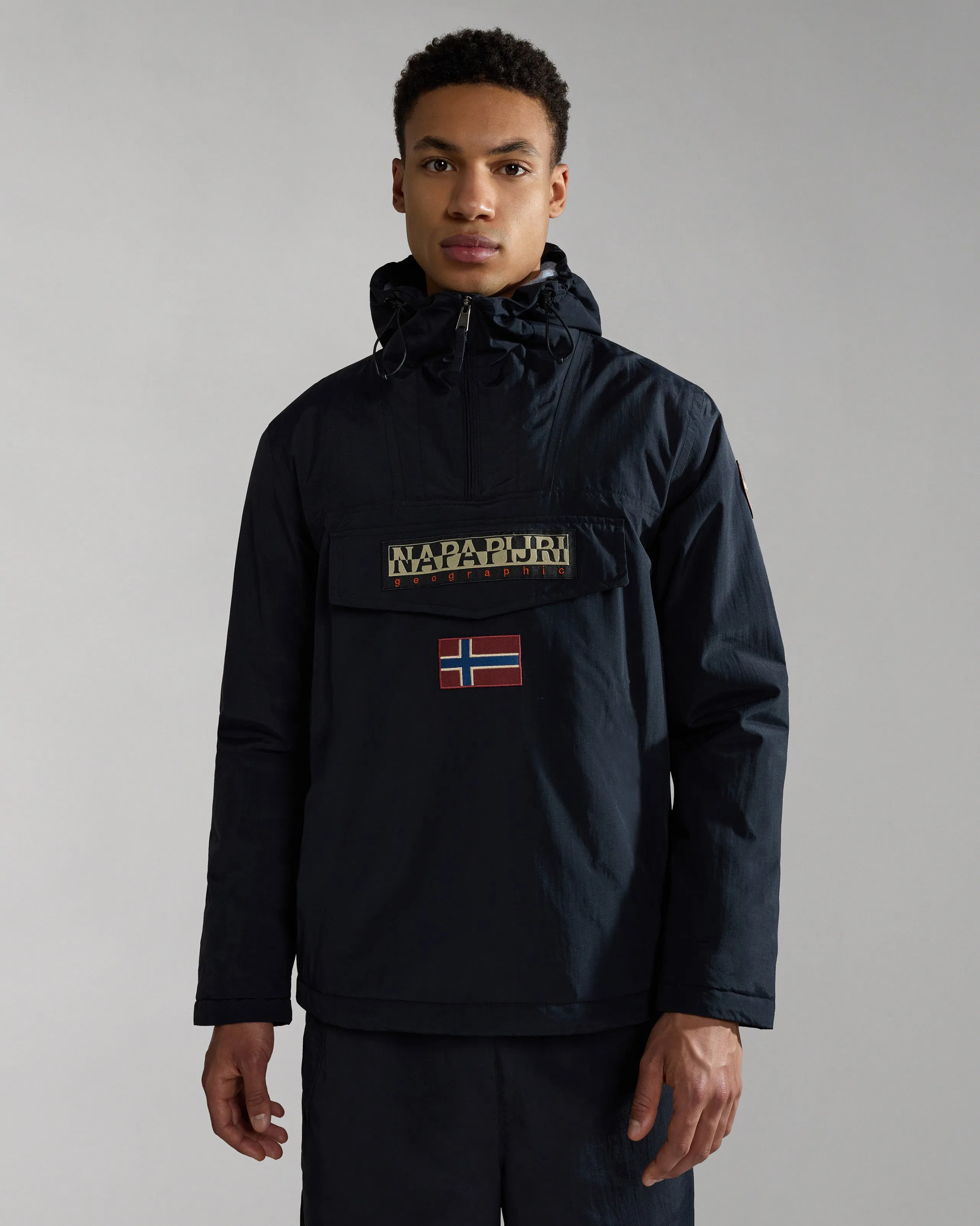 Napapijri Rainforest Winter 3 Anorak Jacket - Black