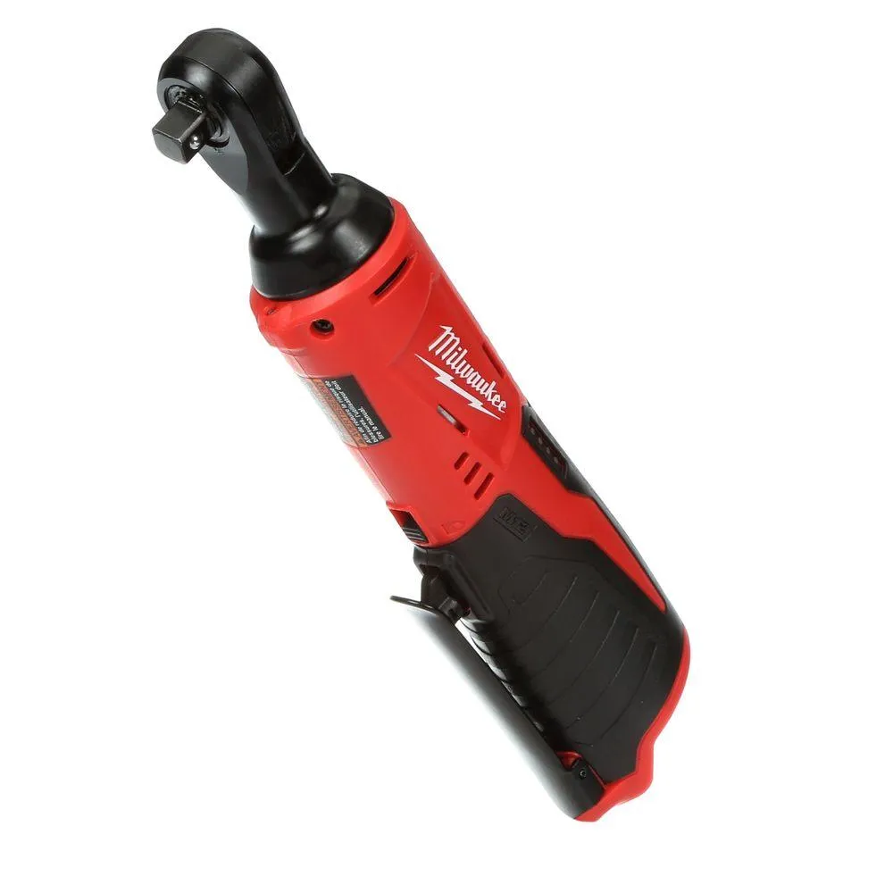 Open Box -  Milwaukee 2457-20 M12 12-Volt Lithium-Ion Cordless 3/8 in. Ratchet (Tool-Only)