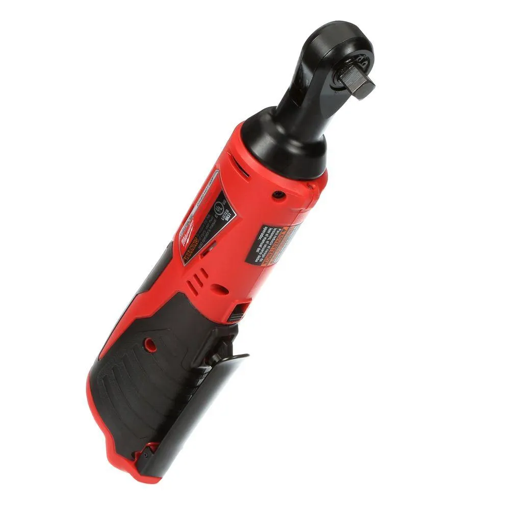 Open Box -  Milwaukee 2457-20 M12 12-Volt Lithium-Ion Cordless 3/8 in. Ratchet (Tool-Only)