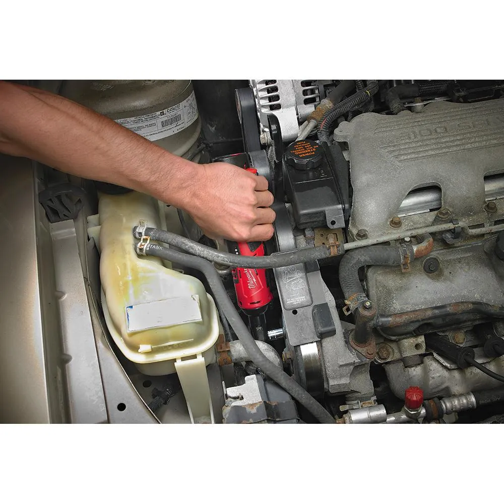 Open Box -  Milwaukee 2457-20 M12 12-Volt Lithium-Ion Cordless 3/8 in. Ratchet (Tool-Only)