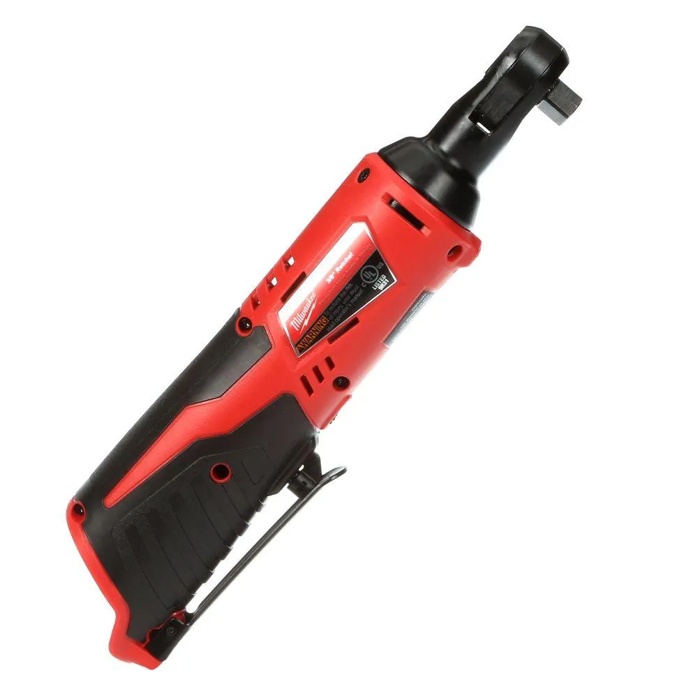 Open Box -  Milwaukee 2457-20 M12 12-Volt Lithium-Ion Cordless 3/8 in. Ratchet (Tool-Only)