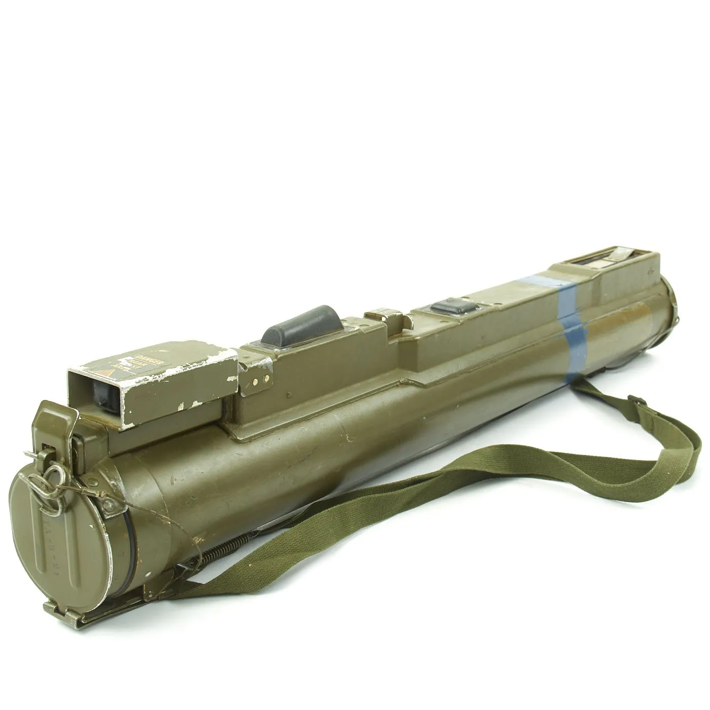 Original U.S. Vietnam War Infantryman Fatigue Uniform and M-56 Gear Set with M72 A2 LAW Light Anti-Tank Weapon