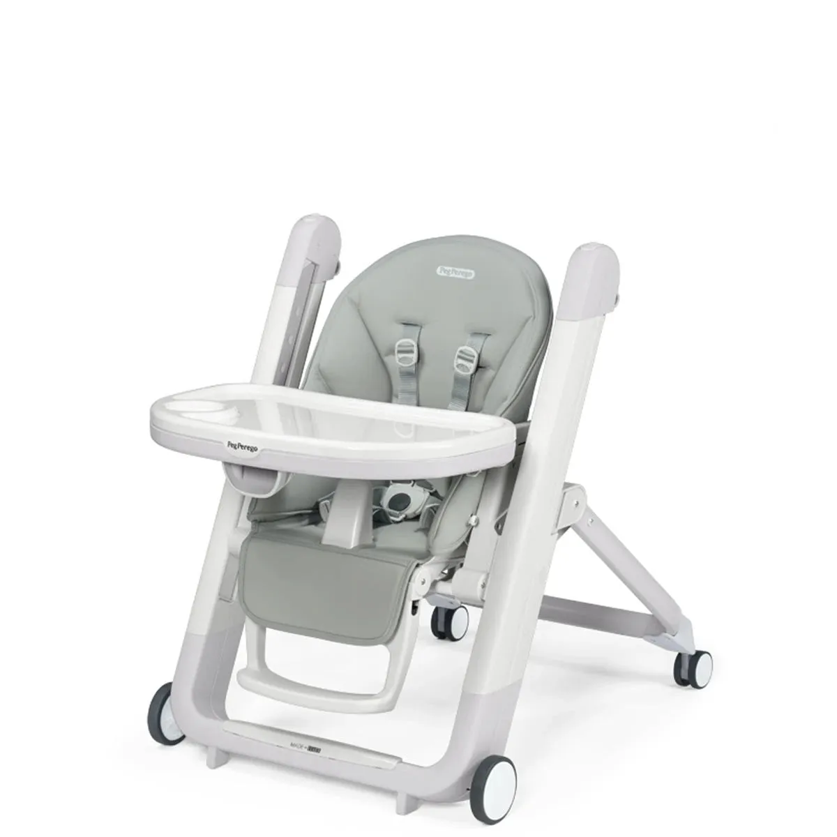 Peg Perego Agio Siesta High Chair | Pure Grey