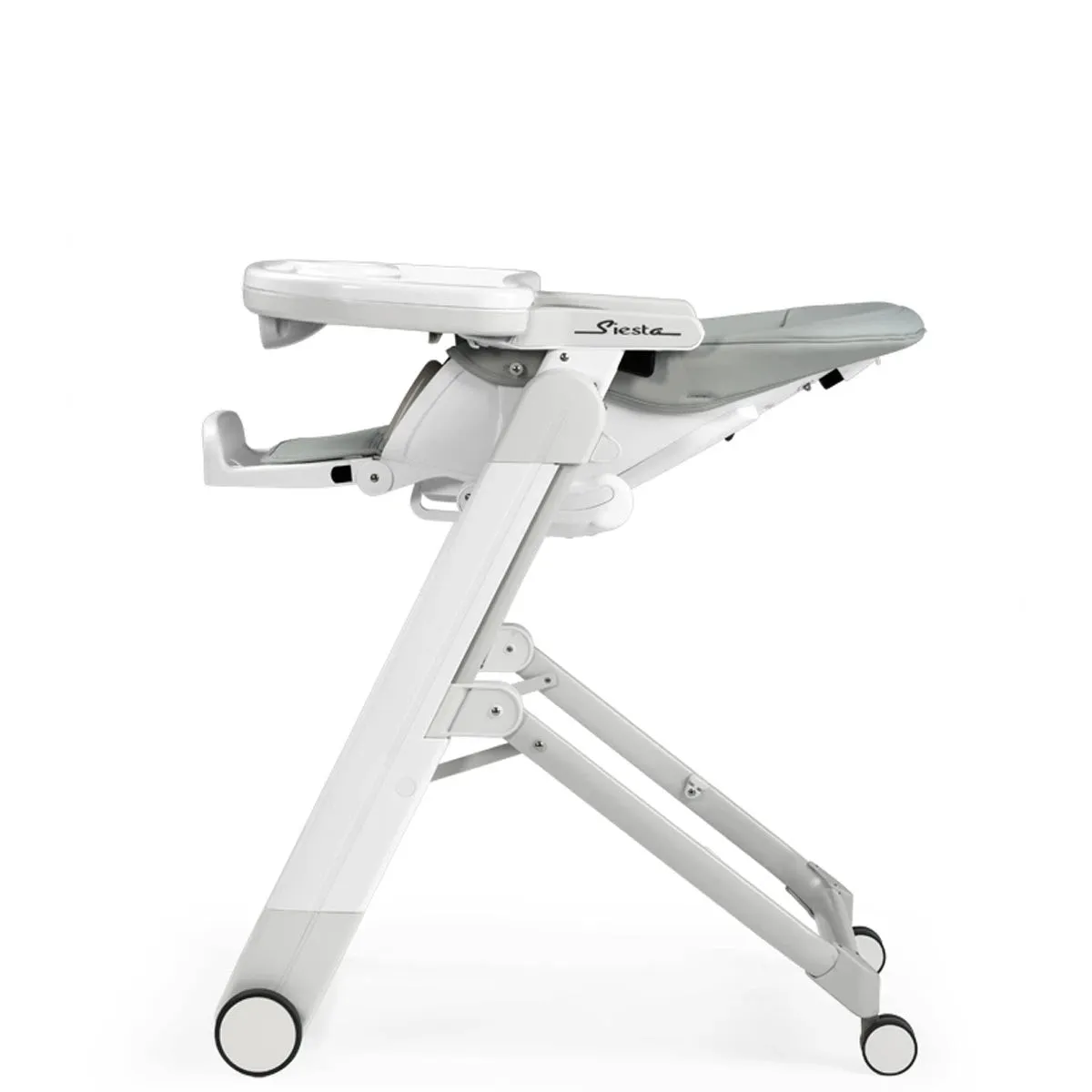 Peg Perego Agio Siesta High Chair | Pure Grey