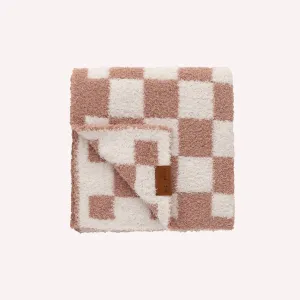 Petal Check Blanket