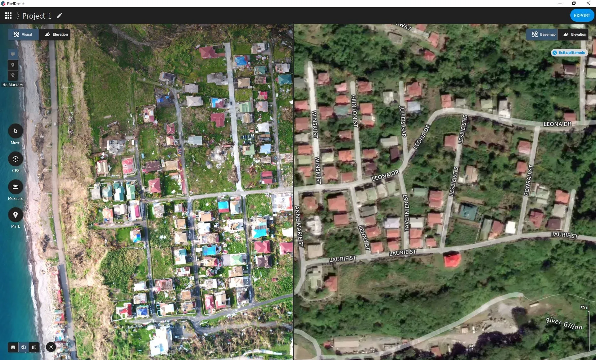 PIX4Dreact: 2D Fast-Mapping for Public Safety