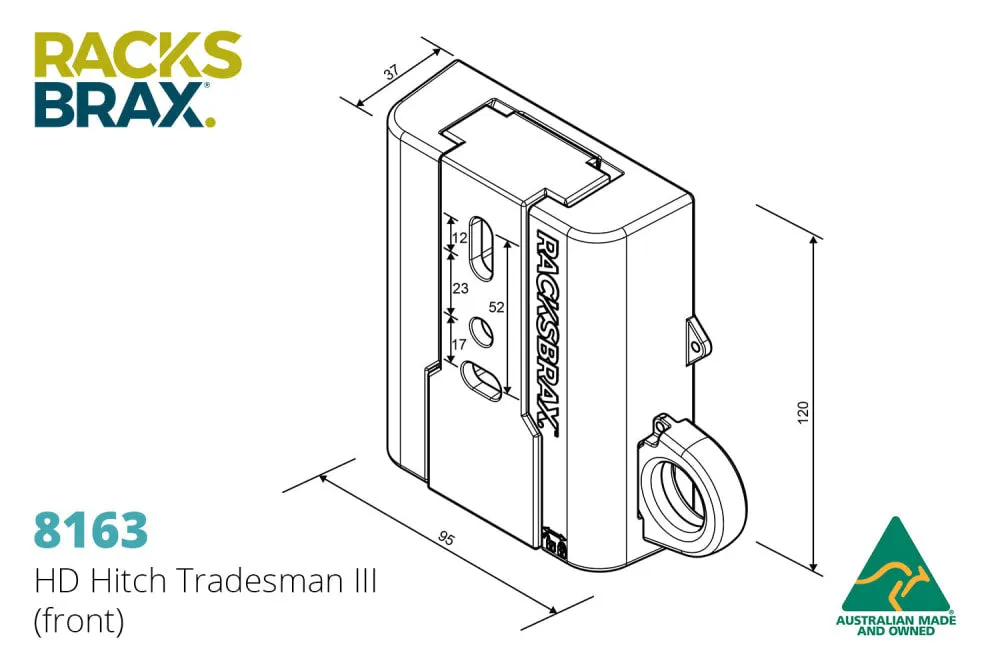 RacksBrax HD Hitch Tradesman III