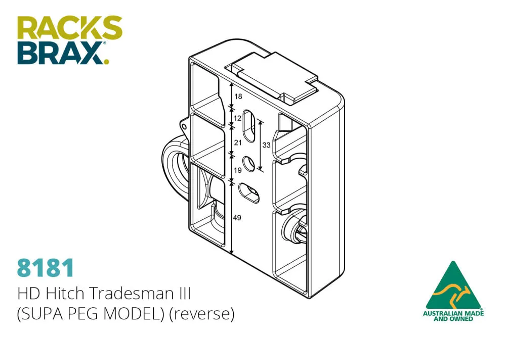 RacksBrax HD Hitch Tradesman III