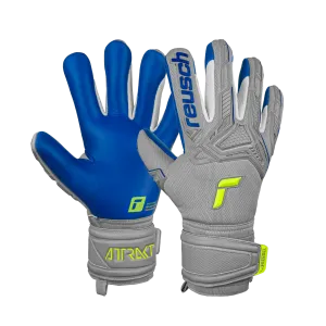 Reusch Attrakt Freegel Gold Goalkeeper Gloves- Silver