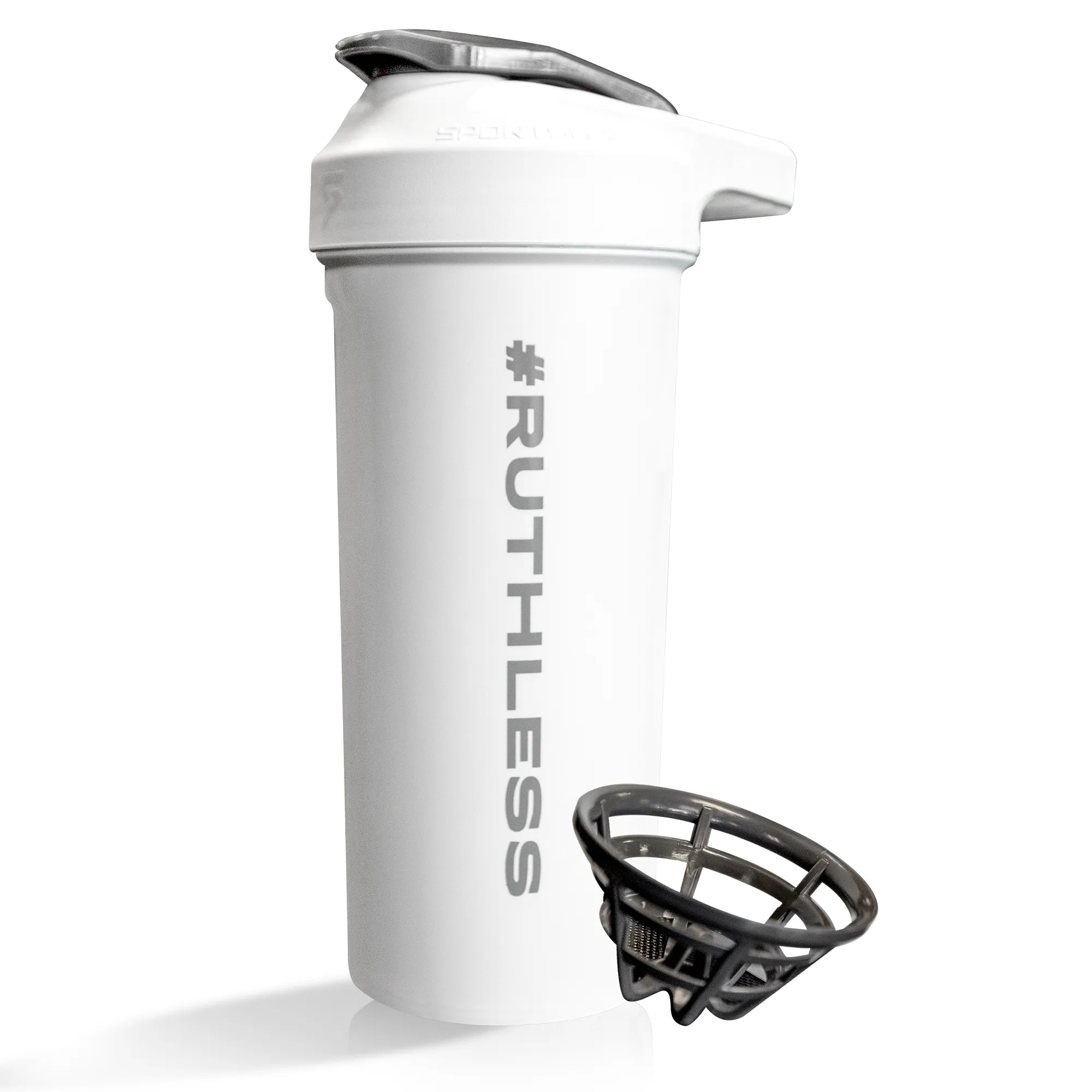 #RUTHELESS Shaker Bottle, Great for Pre Workout, and Protein Drink, Pro Blend Thechnology, 100% leak Free, 27-Ounce, Made in The USA.