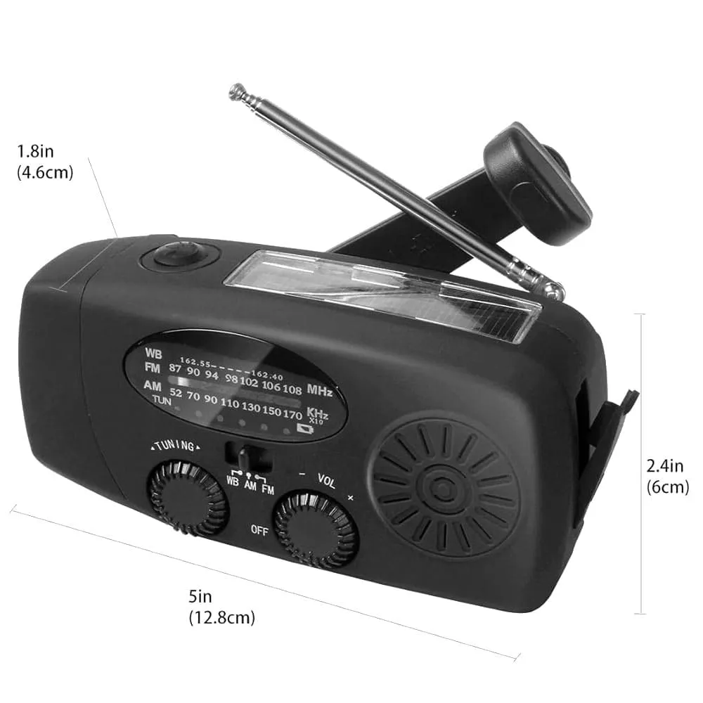 Self Power Emergency Radio: Stay Prepared!