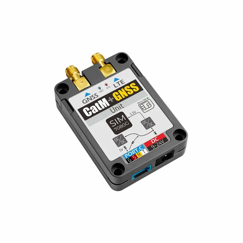 SIM7080G CAT-M/NB-IoT GNSS Unit with Telec Antenna