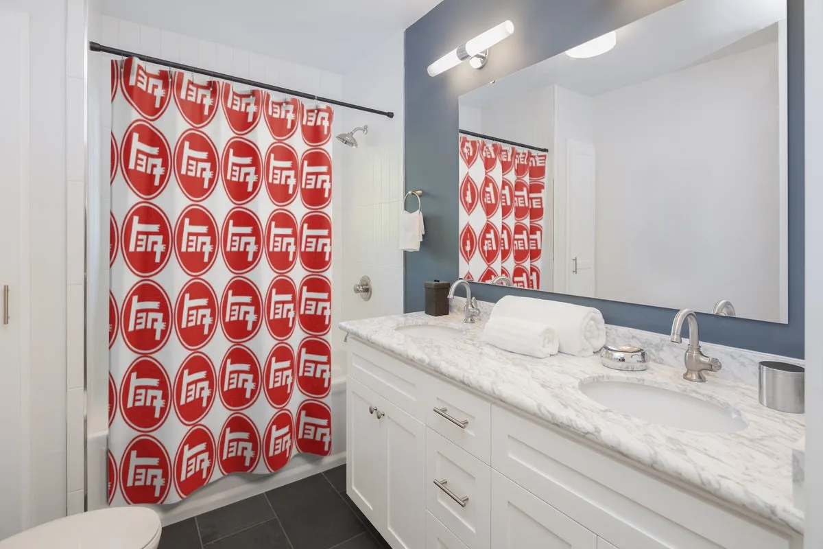 TEQ Toyota Shower Curtain by Reefmonkey