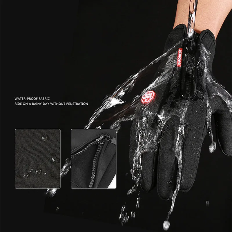 Touchscreen Winter Thermal Warm Cycling Outdoor Gloves