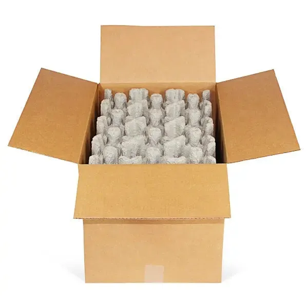 Twelve (12) Bottle Stand Up Wine Shipper Kit (Trays & Outer Shipping Box)