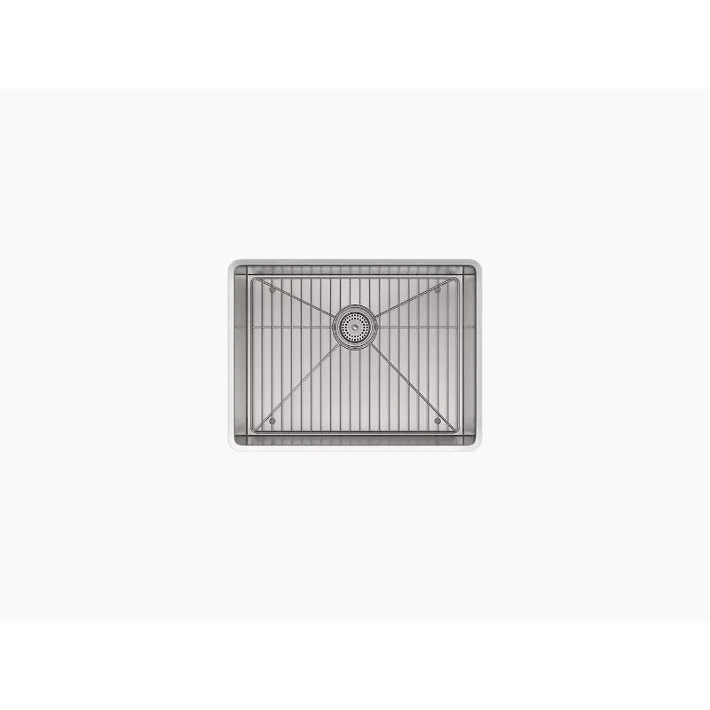 Vault 22" x 25" x 9.31" Stainless Steel Single Basin Dual-Mount Kitchen Sink